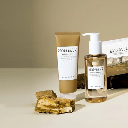 Kit Removedor de Maquiagem + Espuma de Limpeza  Skin1004 Centella