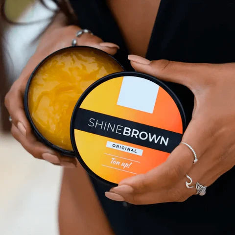 lançamento: bronzeador shine brown