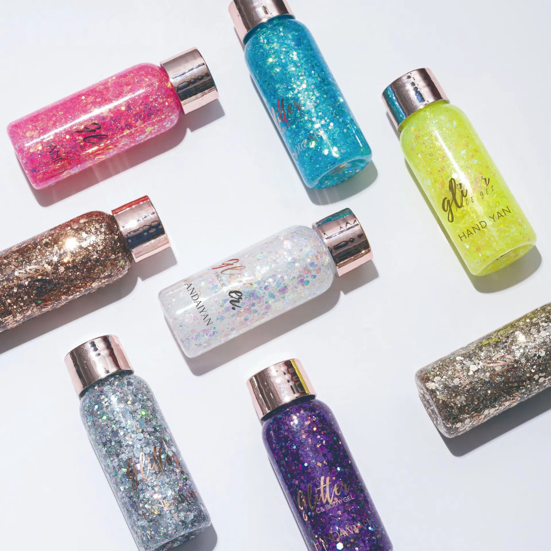 body glitter em gel para maquiagem